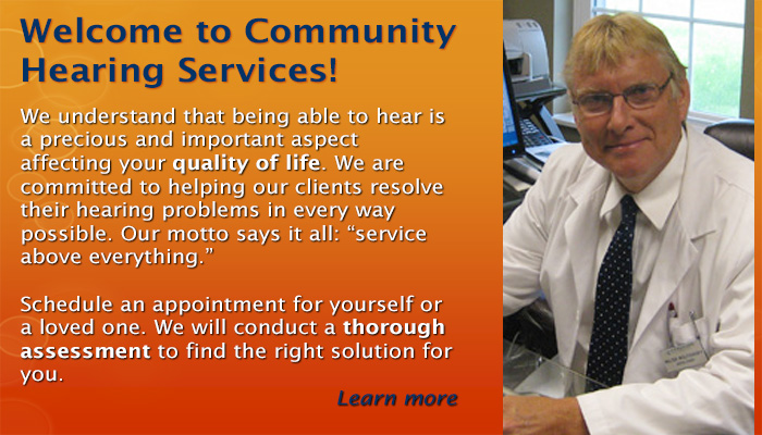 Welcome to Community Hearing Services!